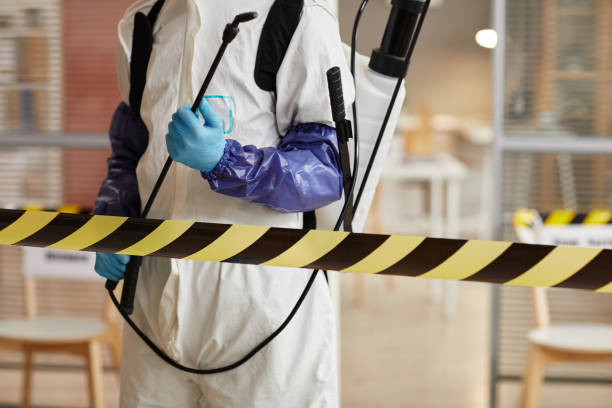 Professional Biohazard Cleanup technician working in Point Mugu Nawc, CA